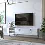 Hanah Home Soporte de TV Norfolk Blanco